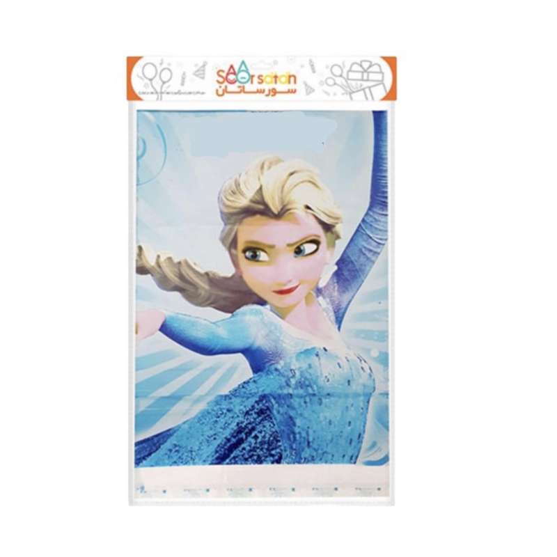 سفره یک بار مصرف سورساتان طرح السا کد frozen01