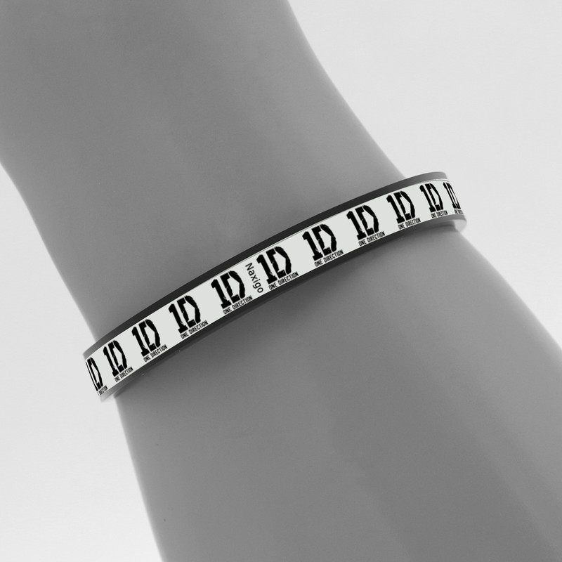 دستبند ناکسیگو طرح One Direction مدل BR5544 دستبند ناکسیگو طرح One Direction مدل BR5544