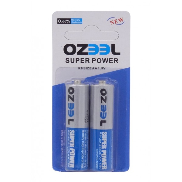 باتری نیم قلمی مدل ozeel کد 20 بسته 2 عددی