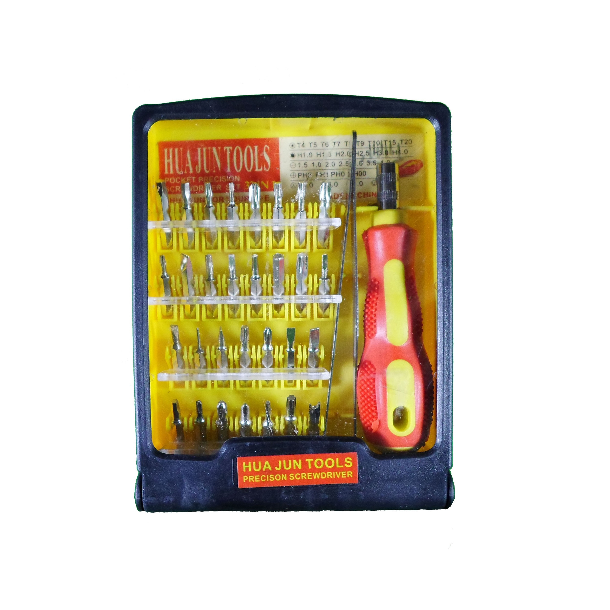 مجموعه 32 عددی سری پیچ گوشتی هون ژون مدل star009