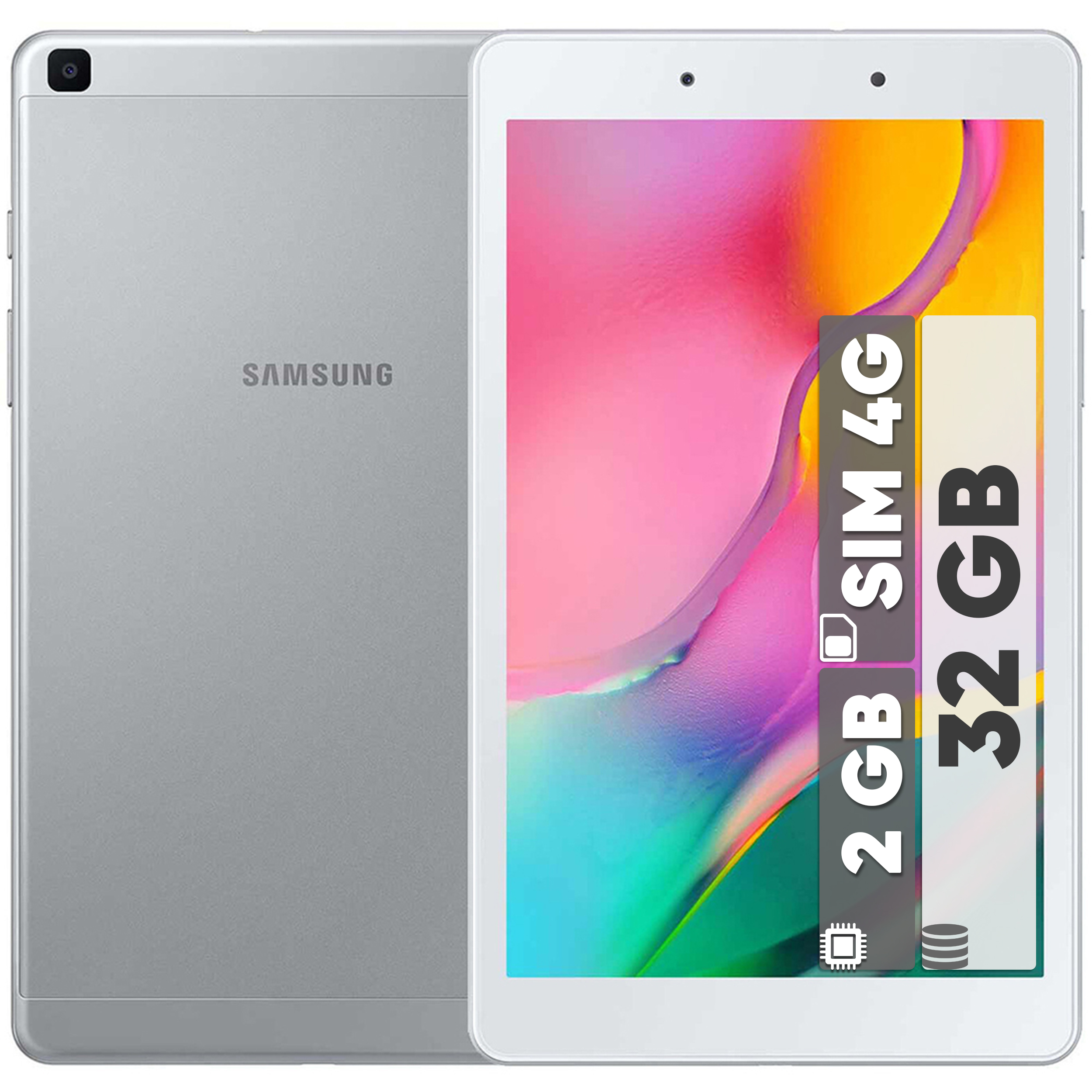 تبلت ۸ اینچ سامسونگ مدل Tab A 8.0 ظرفیت 32 گیگابایت و رم 2 گیگابایت