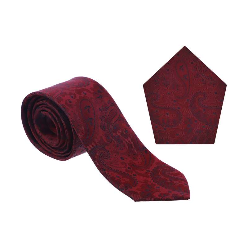 ست کراوات و دستمال جیب مردانه جیان کارلو مدل AZ-03