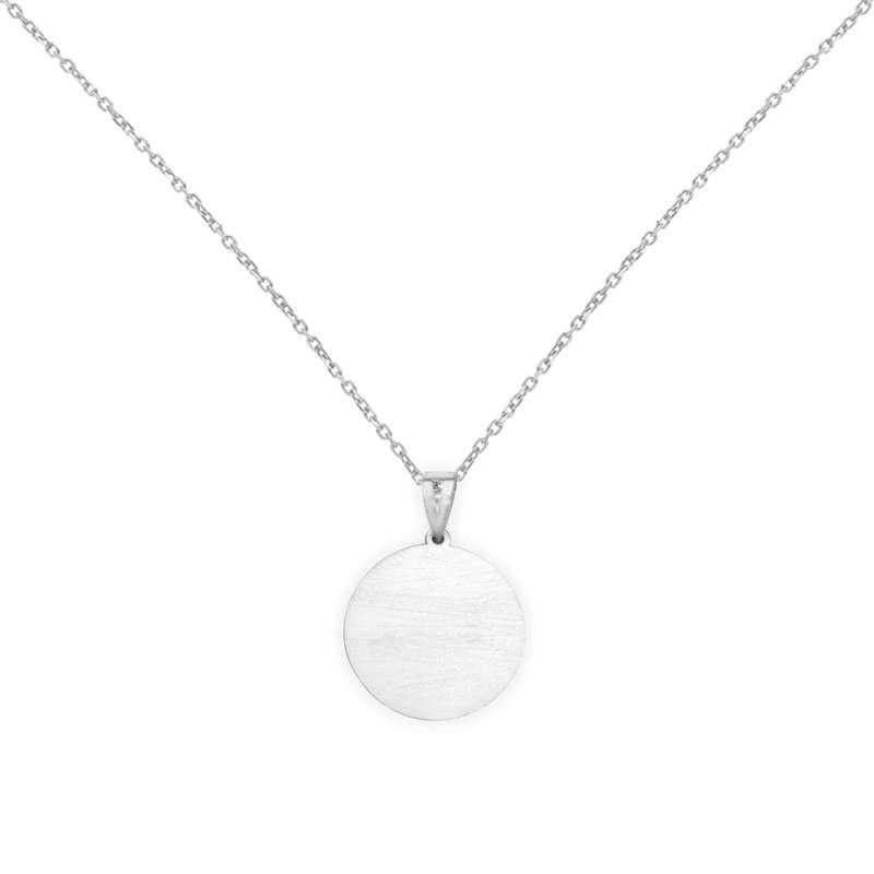 گردنبند نقره زنانه مدل دایره