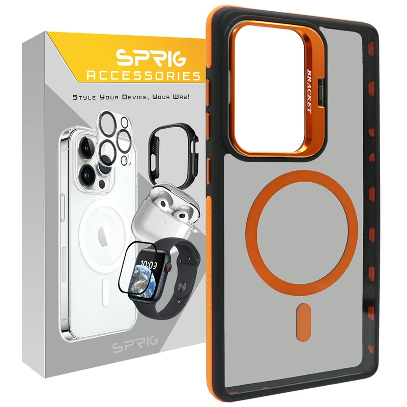 کاور اسپریگ مدل STND Bracket مناسب برای گوشی موبایل سامسونگ Galaxy S25 Ultra