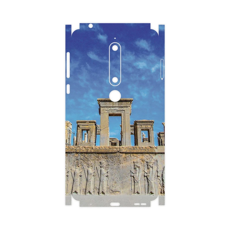 برچسب پوششی ماهوت مدل TAKHT-e-JAMSHID-FullSkin مناسب برای گوشی موبایل نوکیا 6.1