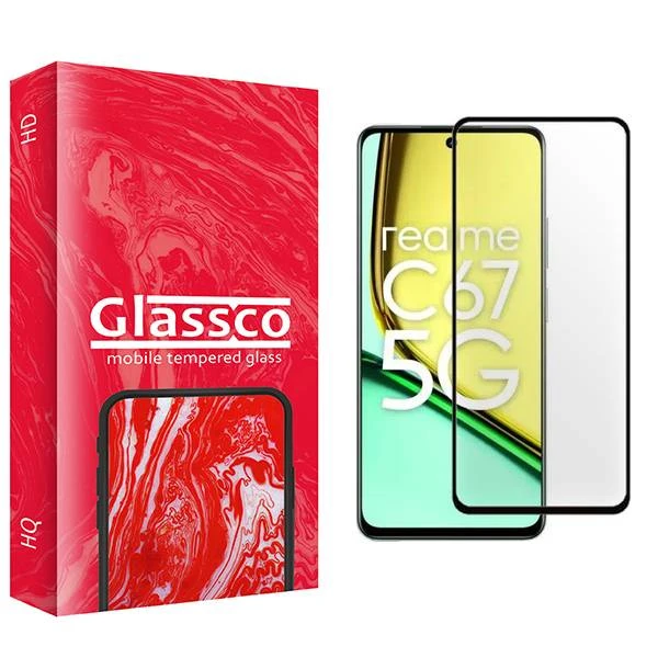 محافظ صفحه نمایش شیشه ای گلس کو مدل CGo1 مناسب برای گوشی موبایل ریلمی C67