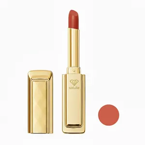 رژ لب جامد براق سالوته پرو مدل اسلیم رنگ قرمز شماره S 944