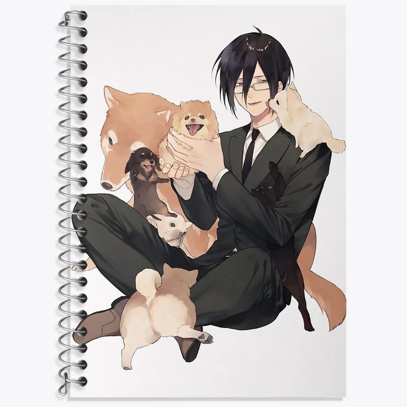 دفتر لغت 50 برگ خندالو طرح نوبوچیکا انیمه روان گذر کد 33749