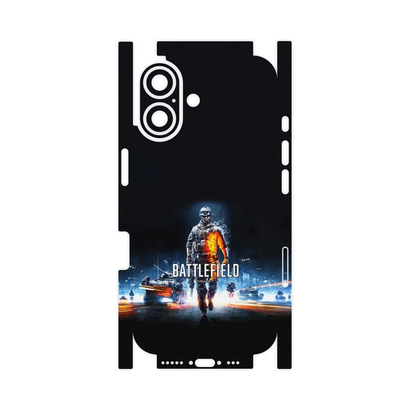 برچسب پوششی ماهوت مدل Battlefield Game Series-FullSkin مناسب برای گوشی موبایل اپل iPhone 16