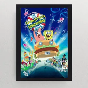 تابلو نوری گیم دکور طرح باب اسفنجی مدل SpongeBob