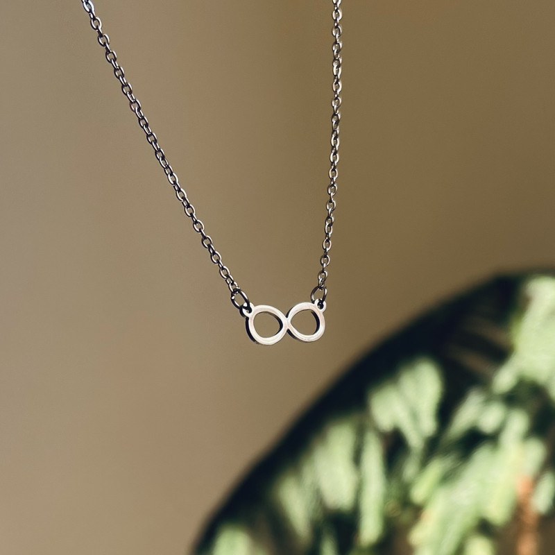 گردنبند زنانه مدل بینهایت