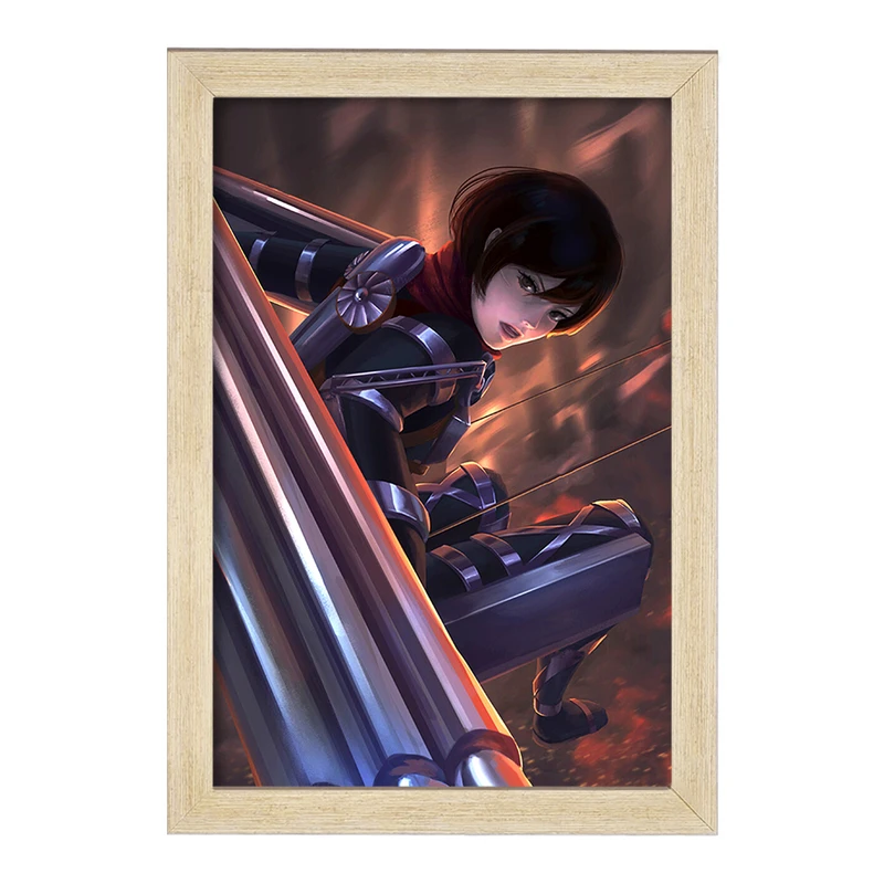 تابلو خندالو مدل میکاسا آکرمن انیمه اتک آن تایتان Attack on Titan  کد 11018