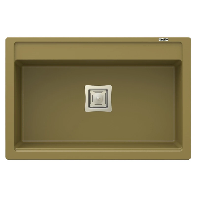 سینک ظرفشویی گرانیت توکار یک لگنه مکوان مدل 04