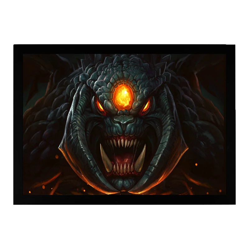 تابلو بکلیت طرح گیمینگ dota2 roshan مدل p-b1444