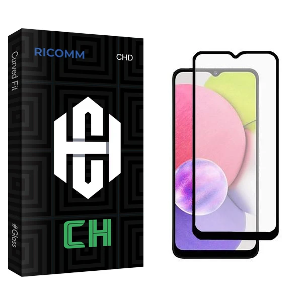 محافظ صفحه نمایش سرامیکی ریکام مدل CH2 مناسب برای گوشی موبایل سامسونگ Galaxy A03s