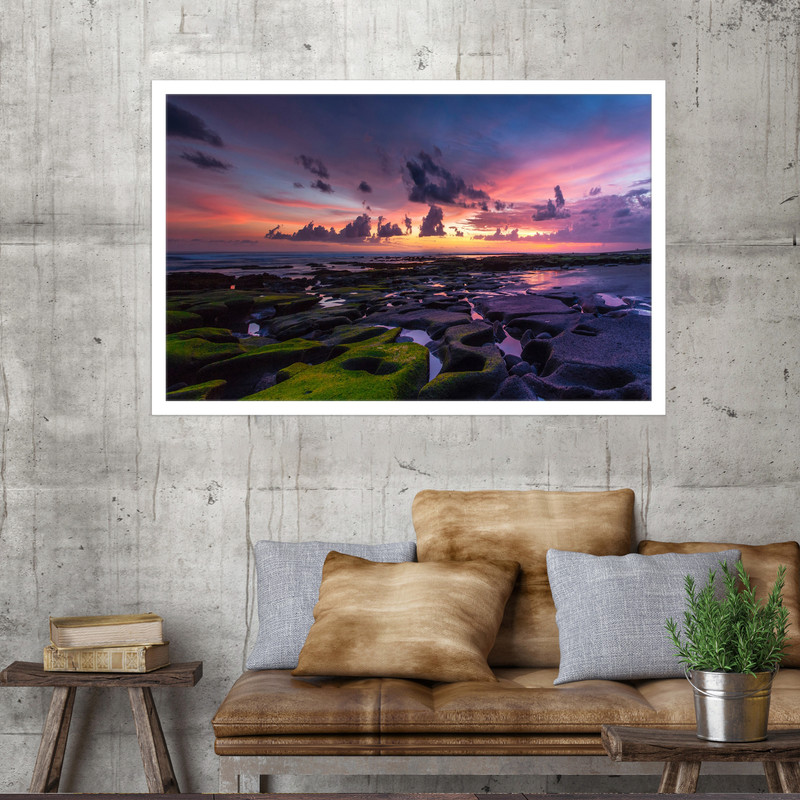 تابلو نوری بکلیت طرح خط ساحلی مدل W-MO1536