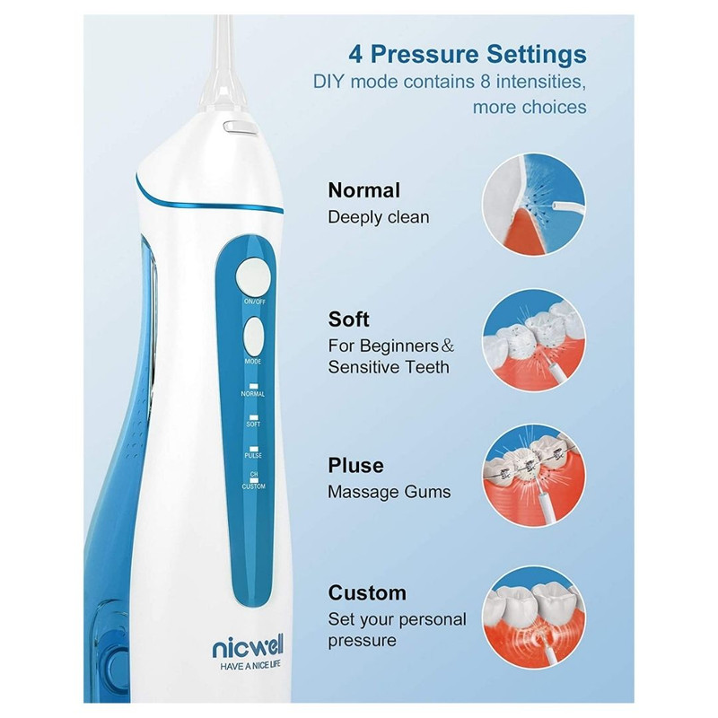 دستگاه واتر جت شست و شوی دهان و دندان نیک ول مدل F5025