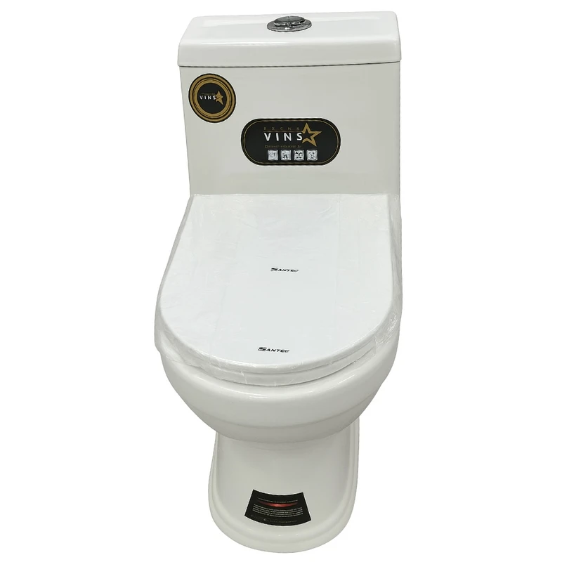 توالت فرنگی دو زمانه عظیمی مدل 0010