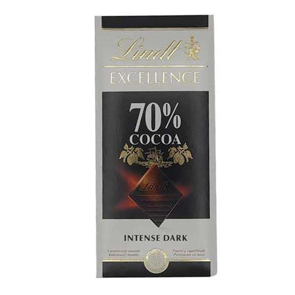 شکلات تلخ 70 درصد لینت -100 گرم