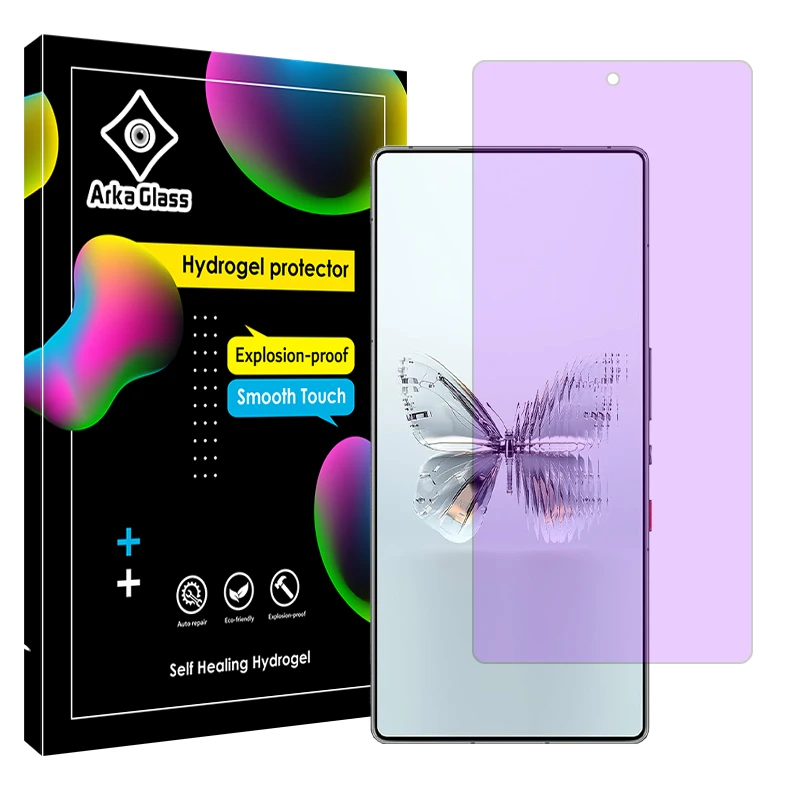 محافظ صفحه نمایش آنتی پرپل آرکا گلس مدل Eye Car مناسب برای گوشی موبایل زد تی ای nubia RedMagic 10 Pro