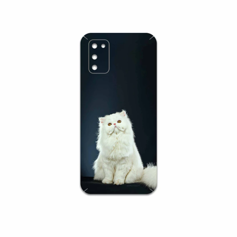 برچسب پوششی ماهوت مدل Persian cat مناسب برای گوشی موبایل سامسونگ Galaxy A02S