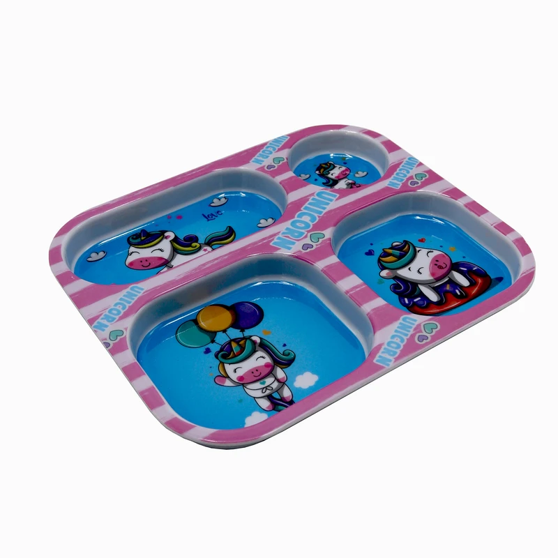 ظرف غذای کودک مدل یونیکورن کد YP-4KHONE-5047