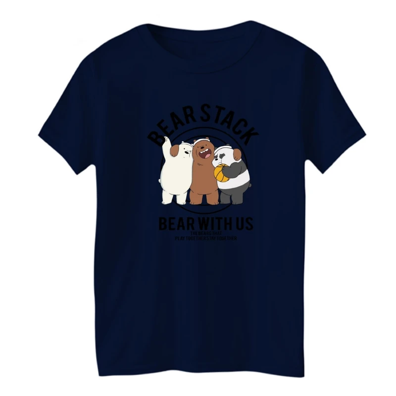 تی شرت آستین کوتاه بچگانه مدل سه خرس