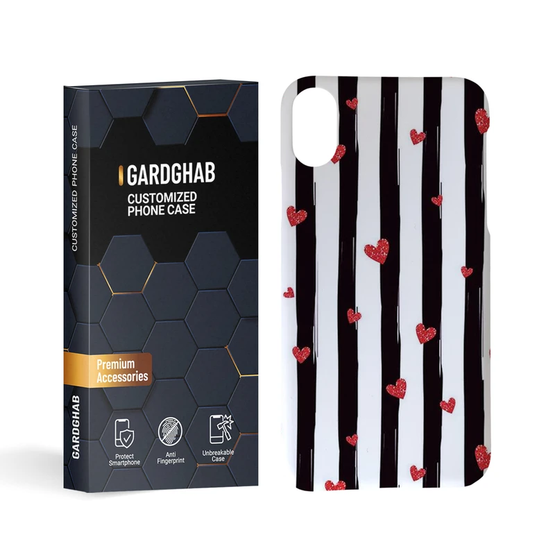        کاور گارد قاب مدل ساده مناسب برای گوشی موبایل اپل iphone x / xs