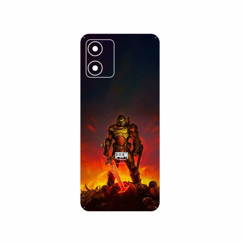 برچسب پوششی ماهوت مدل DOOM Game Series مناسب برای گوشی موبایل موتورولا Moto E13