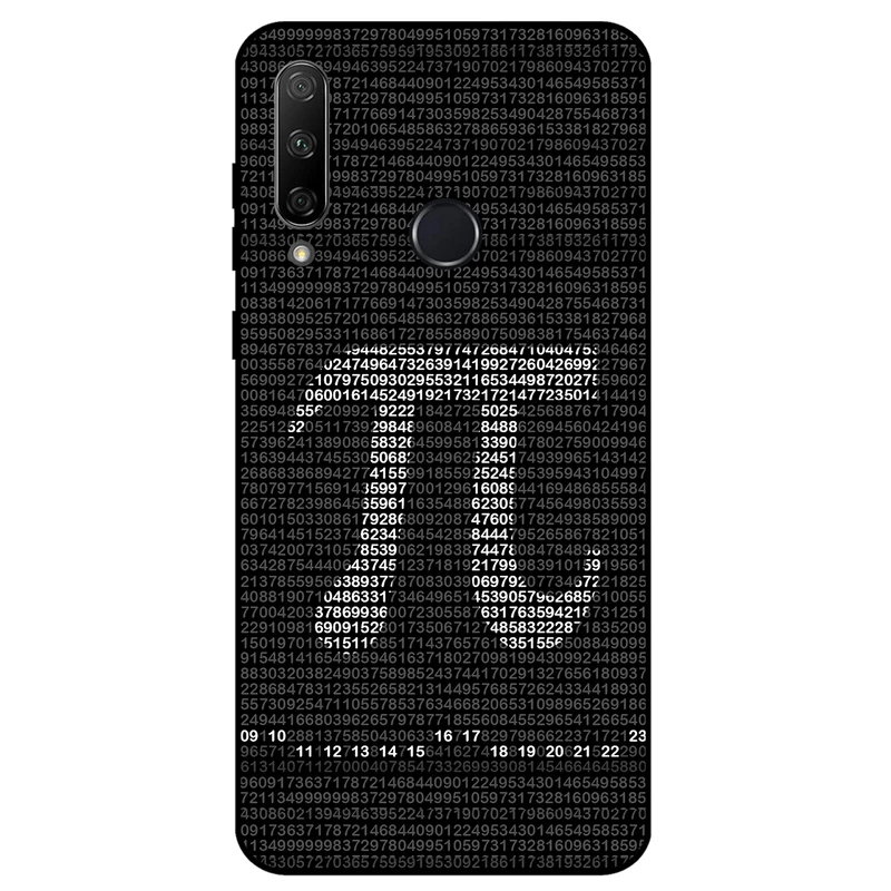  کاور مگافون طرح عدد پی مدل 7240 مناسب برای گوشی موبایل هوآویY6P 2020