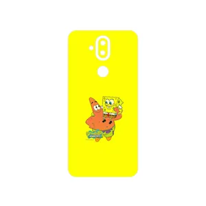 MAHOOT SpongeBob SquarePants Cover Sticker for Nokia 8.1