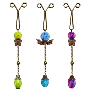 گیره روسری رژارت مدل پروانه مجموعه 3 عددی