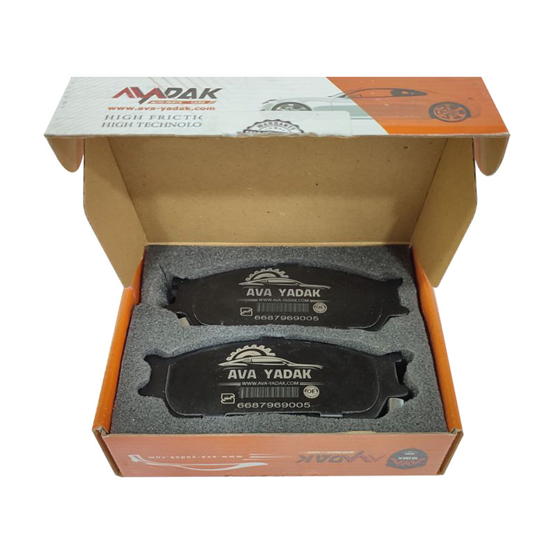 لنت ترمز جلو دیسکی آوا یدک کد 110008 مناسب برای تیبا