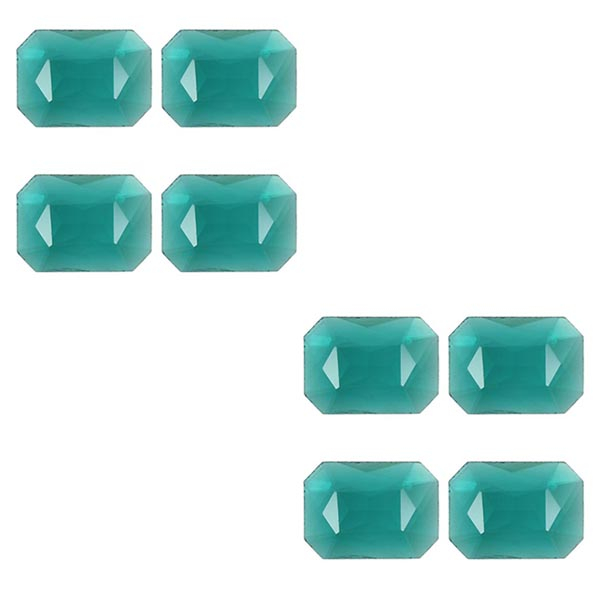 سنگ یاقوت سبز کد 9746E بسته 8 عددی
