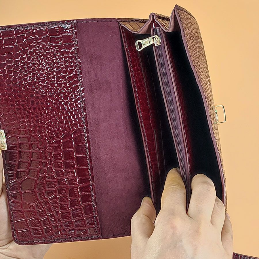 کیف دستی زنانه خانه چرم آنا مدل 30320 -  - 4