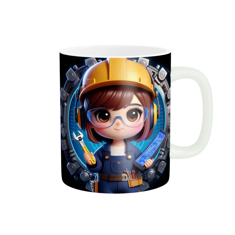 ماگ پاد آفرین طرح مهندس مکانیک کد 750