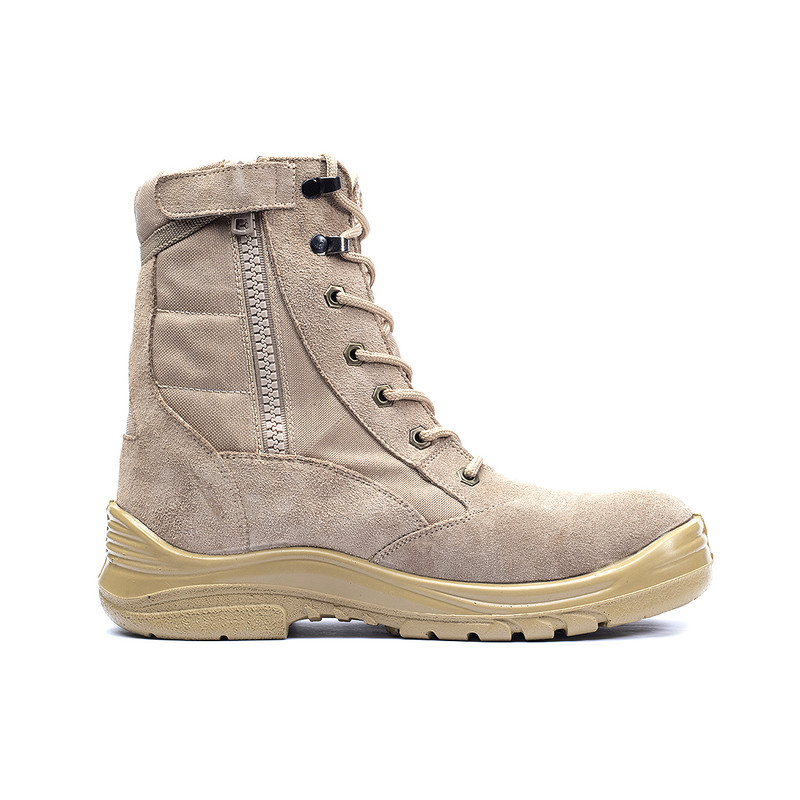 پوتین ایمنی ارک مدل شاهین زیپ دار جیر