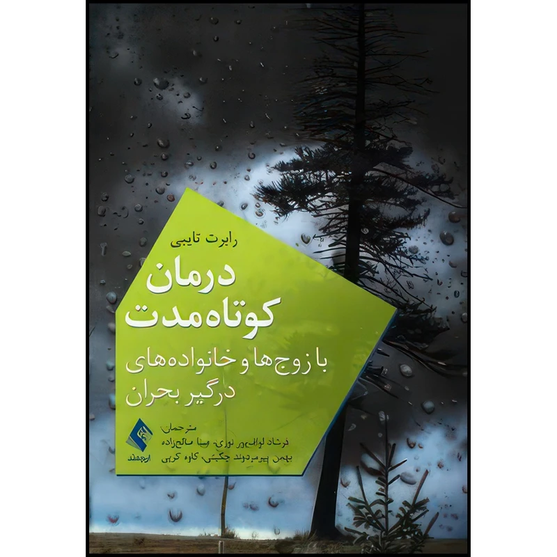 کتاب درمان کوتاه مدت با زوج ها و خانواده های درگیر بحران اثر رابرت تایبی ترجمه فرشاد لوافپور نوری و صبا صالحزاده و بهمن پیرمردوند چگینی و کاوه کرپی انتشارات ارجمند