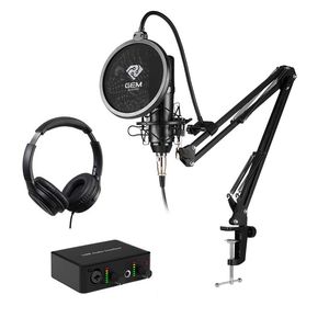 پکیج استودیوی خانگی پادکستر جم آدیو مدل GA800/SC20