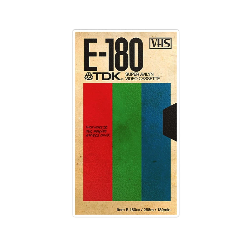    استیکر لپ تاپ ماسا دیزاین طرح VHS مدل STKA00284