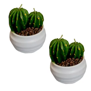 شمع مدل کاکتوس کد 150 بسته 2 عددی