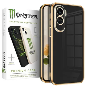 Plated monster cover suitable for Honor 90Lite mobile phone