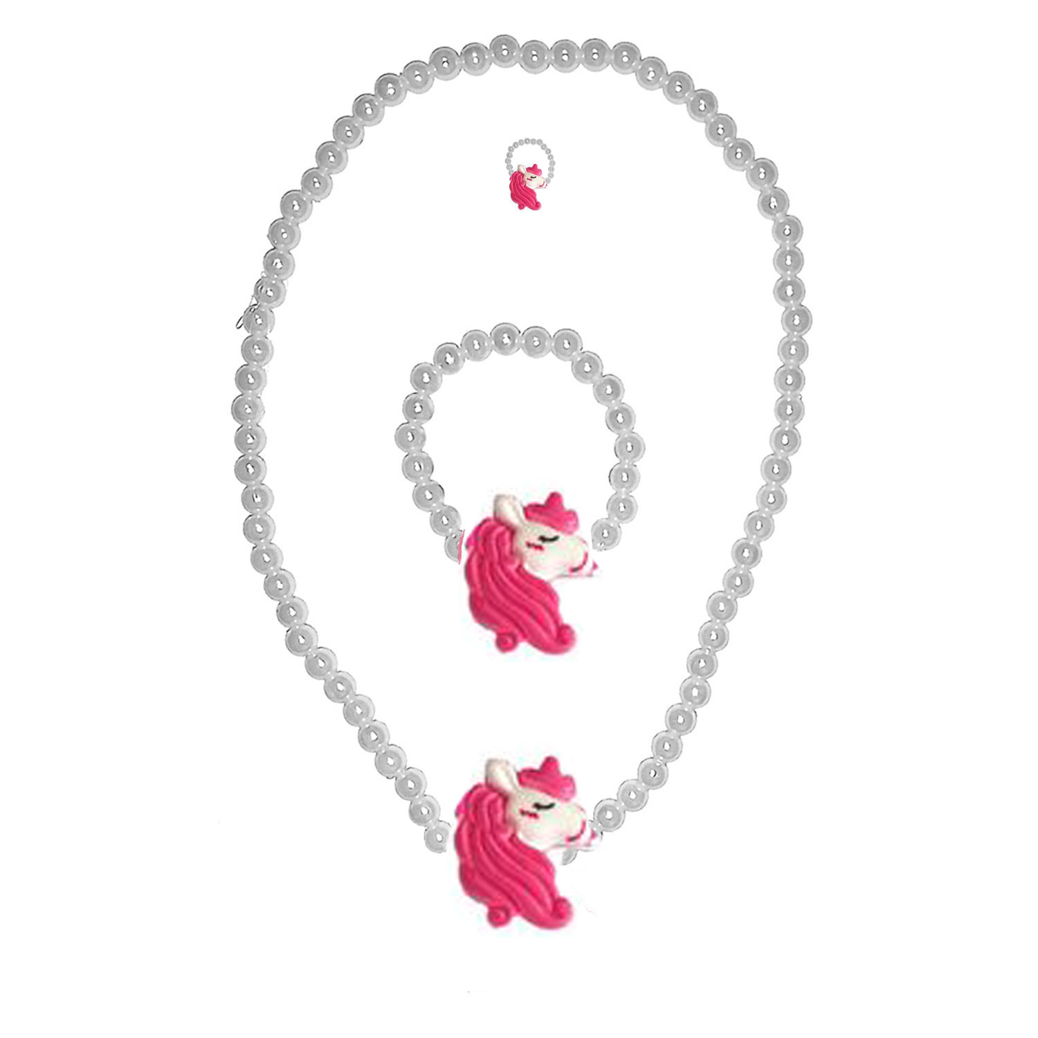 نیم ست دخترانه مدل یونیکورن کد 2222 نیم ست دخترانه مدل یونیکورن کد 2222