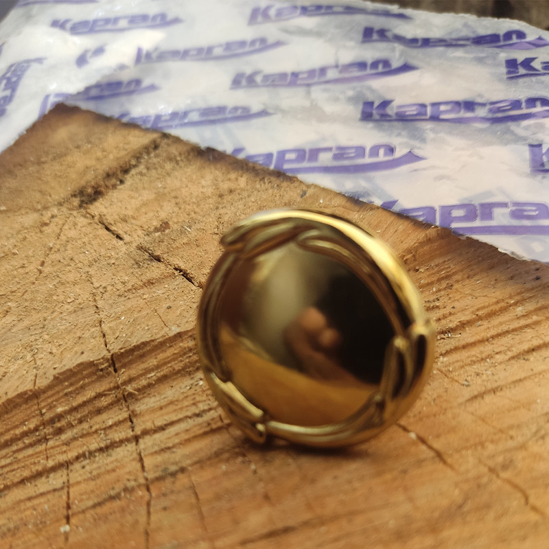 دستگیره کابینت کپران مدل تک پیچ کلاسیکKP2311 بسته 10 عددی