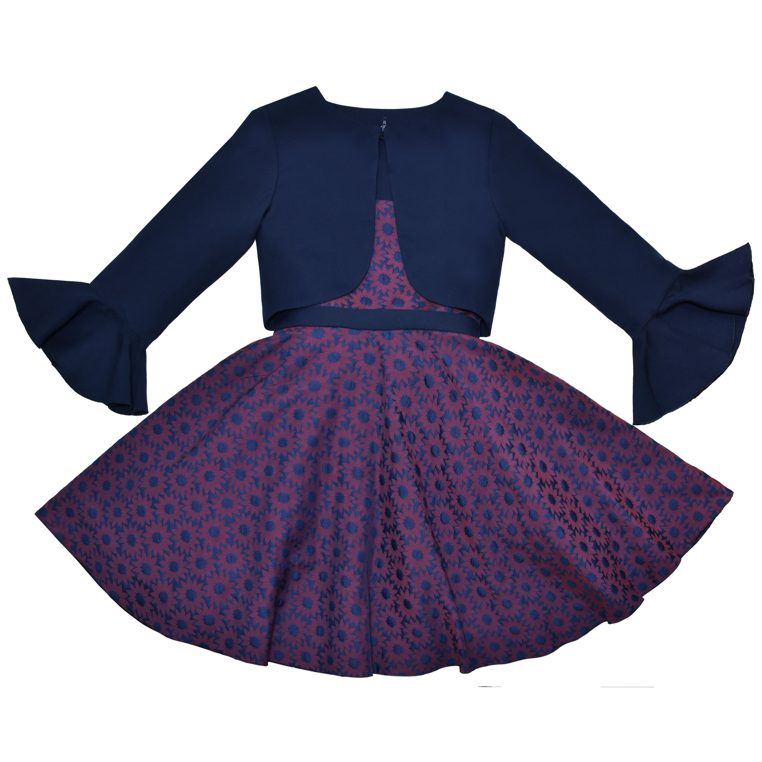 ست کت و پیراهن دخترانه مدل وانیا