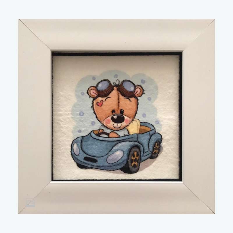 فرش ماشینی طرح کودک مدل BA : 7