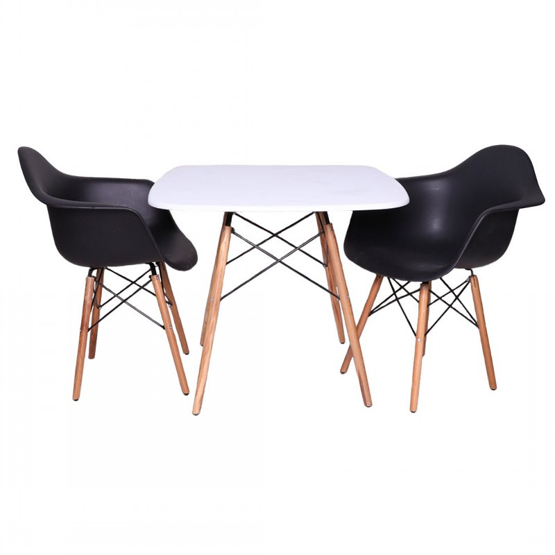  میز و صندلی ناهارخوری دو نفره مدل ایزی فایبر gm04 