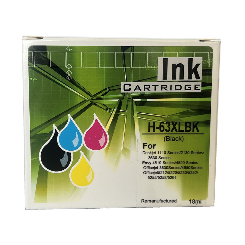 کارتریج پرینتر مشکی مدل HP-63XL