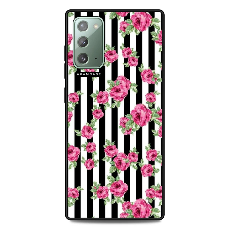 کاور آکام مدل AMC-WSGN20-FLOWERS-24 مناسب برای گوشی موبایل سامسونگ Galaxy Note 20