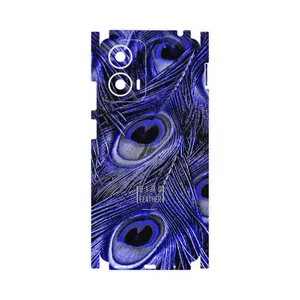 MAHOOT Purple Feather-FullSkin Cover Sticker for Motorola Moto G24